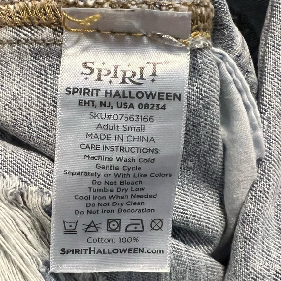 NWT Harley Quinn Birds Of Prey Denim Shorts - Stars and Stripes - Picture 5 of 11